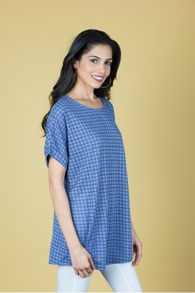 Imagen de BLUSA AMPLIA A CUADRILLE