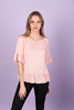 Imagen de BLUSA CUELLO BOTE C/ VOLADOS