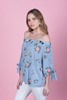 Imagen de BLUSA EST CUELLO BOTE CON MANGA DE ANUDAR