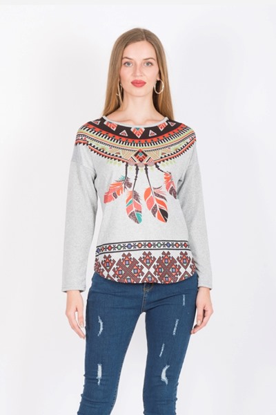 Imagen de REMERA EST PLUMAS