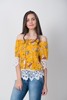 Imagen de BLUSA FLOREADA C/ ENCAJE