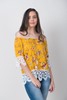 Imagen de BLUSA FLOREADA C/ ENCAJE