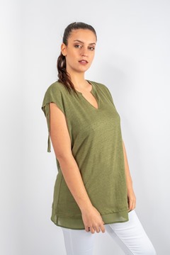 Imagen de BLUSA C/ DISEÑO EN HOMBROS