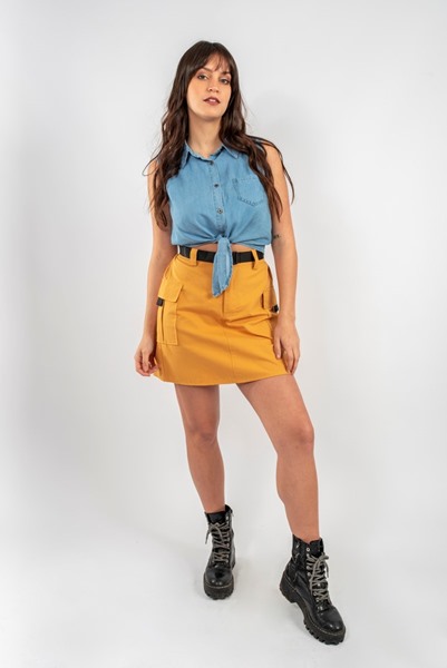 Imagen de FALDA CARGO C/ CINTO INCLUIDO