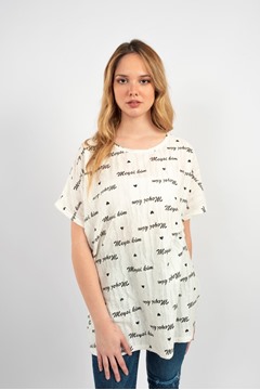 Imagen de BLUSA AMPLIA ESTAMPADA