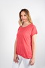 Imagen de BLUSA M/C ESCOTE C/ FRUNCES