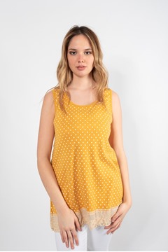 Imagen de BLUSA AMPLIA C/ ENCAJE