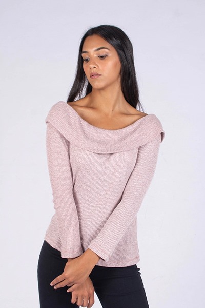 Imagen de BLUSA MORLEY CUELLO BOTE
