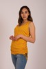 Imagen de BLUSA EN V FRUNCIDA C/ LAZOS DE AJUSTE