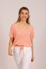 Imagen de BLUSA ESCOTE EN V C/ LAZO EN TERMINACIÓN