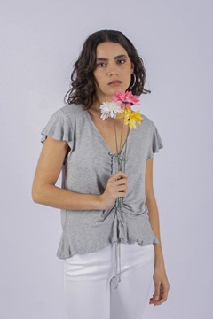 Imagen de BLUSA CON FRUNCIDO