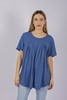 Imagen de BLUSA AMPLIA C/ FRUNCES EN ESCOTE