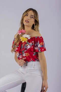 Imagen de CROP TOP C/ VOLADO