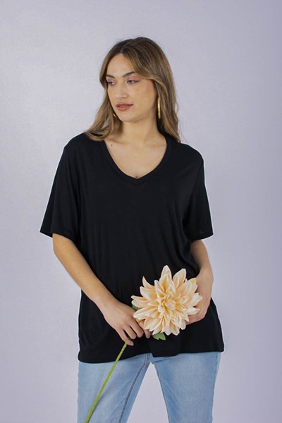 Imagen de BLUSA ESCOTE EN V