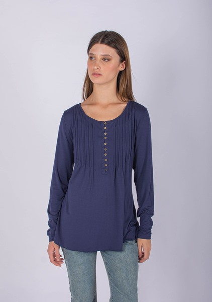 Imagen de BLUSA C/ BOTONES EN ESCOTE