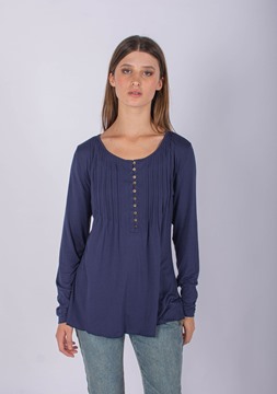 Imagen de BLUSA C/ BOTONES EN ESCOTE