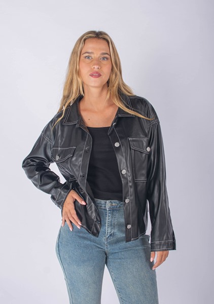 Imagen de CAMISA ECOCUERO
