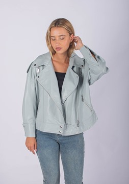 Imagen de CAMPERA BIKER ECOCUERO