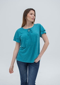 Imagen de BLUSA C/ MANGA ACAMPANADA