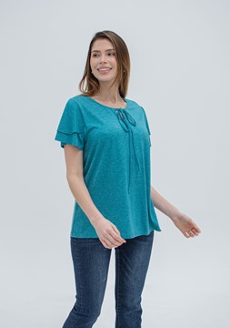 Imagen de BLUSA C/ MANGA ACAMPANADA