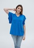 Imagen de BLUSA C/ DISEÑO EN MANGA