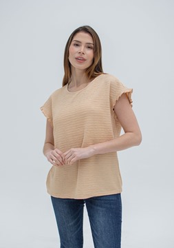 Imagen de BLUSA TRAMADA C/ VOLADO