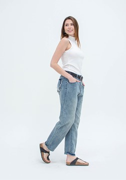 Imagen de JEAN MOM C/ LYCRA