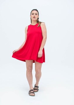Imagen de VESTIDO LISO S/ MANGA