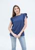 Imagen de BLUSA C/ VOLADOS EN MANGA