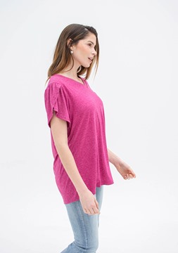 Imagen de BLUSA ESCOTE EN V C/ DISEÑO