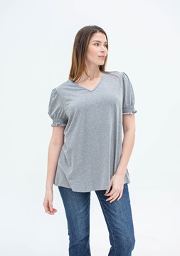 Imagen de BLUSA C/ DISEÑO EN MANGA