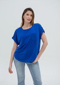 Imagen de BLUSA C/ DISEÑO  EN MANGA