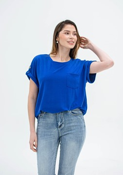 Imagen de BLUSA C/ DISEÑO  EN MANGA