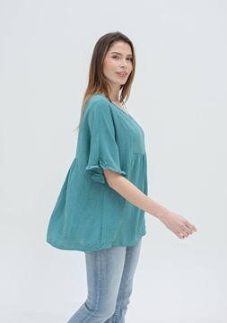 Imagen de BLUSA AMPLIA C/ VOLADOS