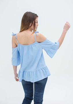 Imagen de BLUSA C/ VOLADOS