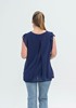 Imagen de BLUSA MANGA VOLADO PLUS SIZE