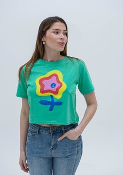 Imagen de CROP TOP C/ ESTAMPADO