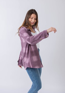 Imagen de CAMISA A CUADROS ELASTIZADA