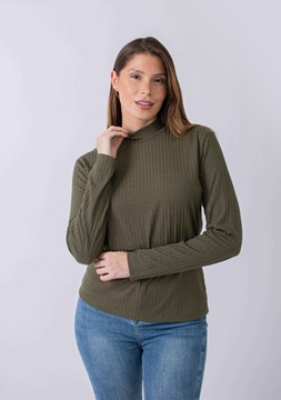 Imagen de BLUSA CON CUELLO ALTO