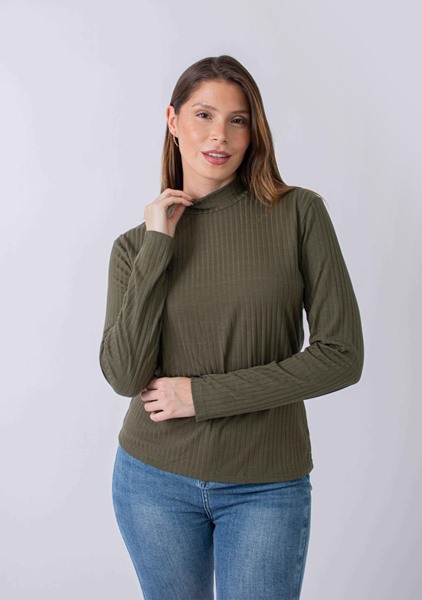 Imagen de BLUSA CON CUELLO ALTO