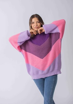 Imagen de BUZO TEJIDO COMBINADO