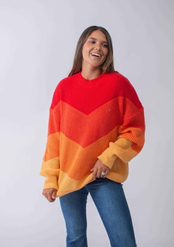 Imagen de BUZO TEJIDO COMBINADO