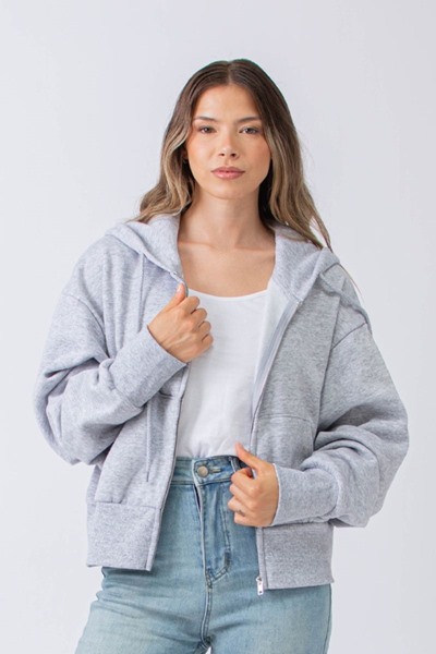 Imagen de CAMPERA AFELPADA  C/ CAPUCHA