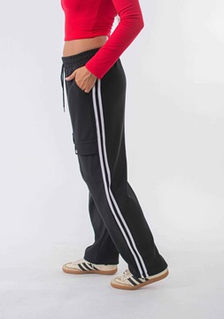 Imagen de PANT CARGO C/ DISEÑO COMBINADO