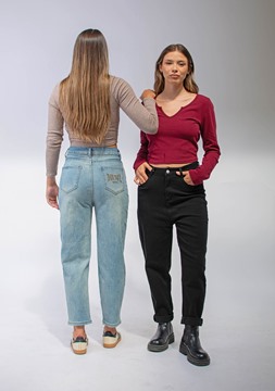 Imagen de JEAN MOM C/ LYCRA
