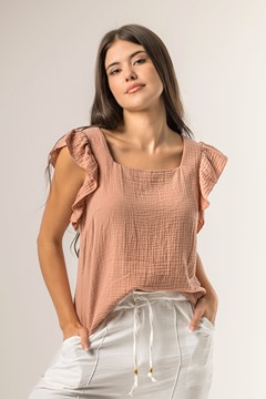 Imagen de BLUSA C/ VOLADOS