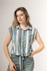 Imagen de BLUSA A RAYAS ANUDADA