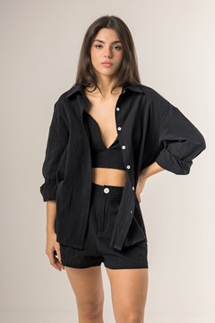 Imagen de SET SHORT + TOP Y CAMISA