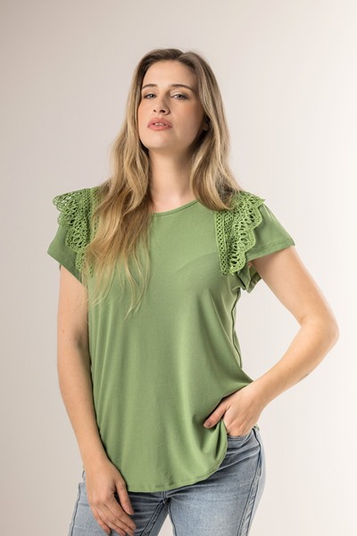 Imagen de BLUSA C/ VOLADOS