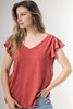 Imagen de BLUSA C/ VOLADOS EN MANGA
